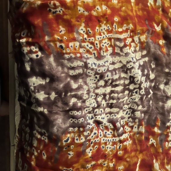 BINDYA 100% WOOL LARGE TIE DYE WRAP SHAWL - Picture 4 of 10